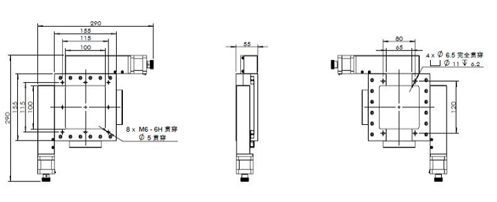 XY轴电动对位台 FXY50-155K(图9)