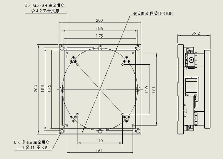 XYY轴电动对位台 FXYY-175(图9)