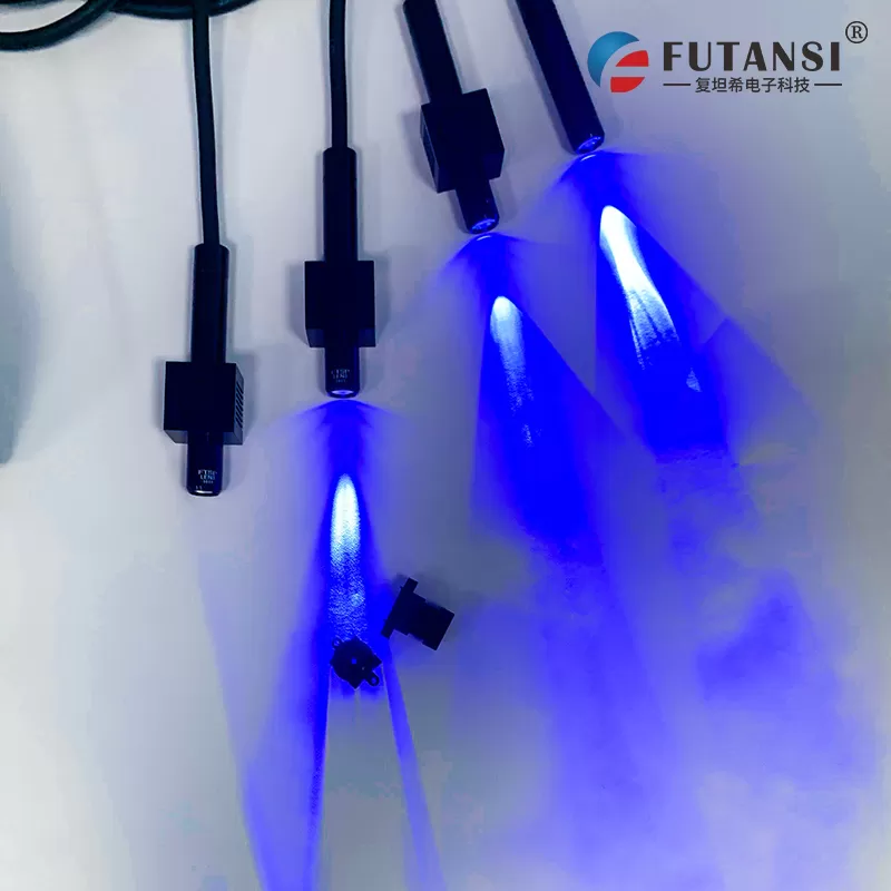 复坦希UVLED点光源:调制器芯片精密制造的核心固化方案